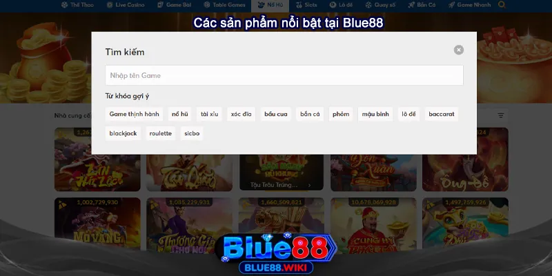 Giới thiệu các sản phẩm nổi bật tại Blue88